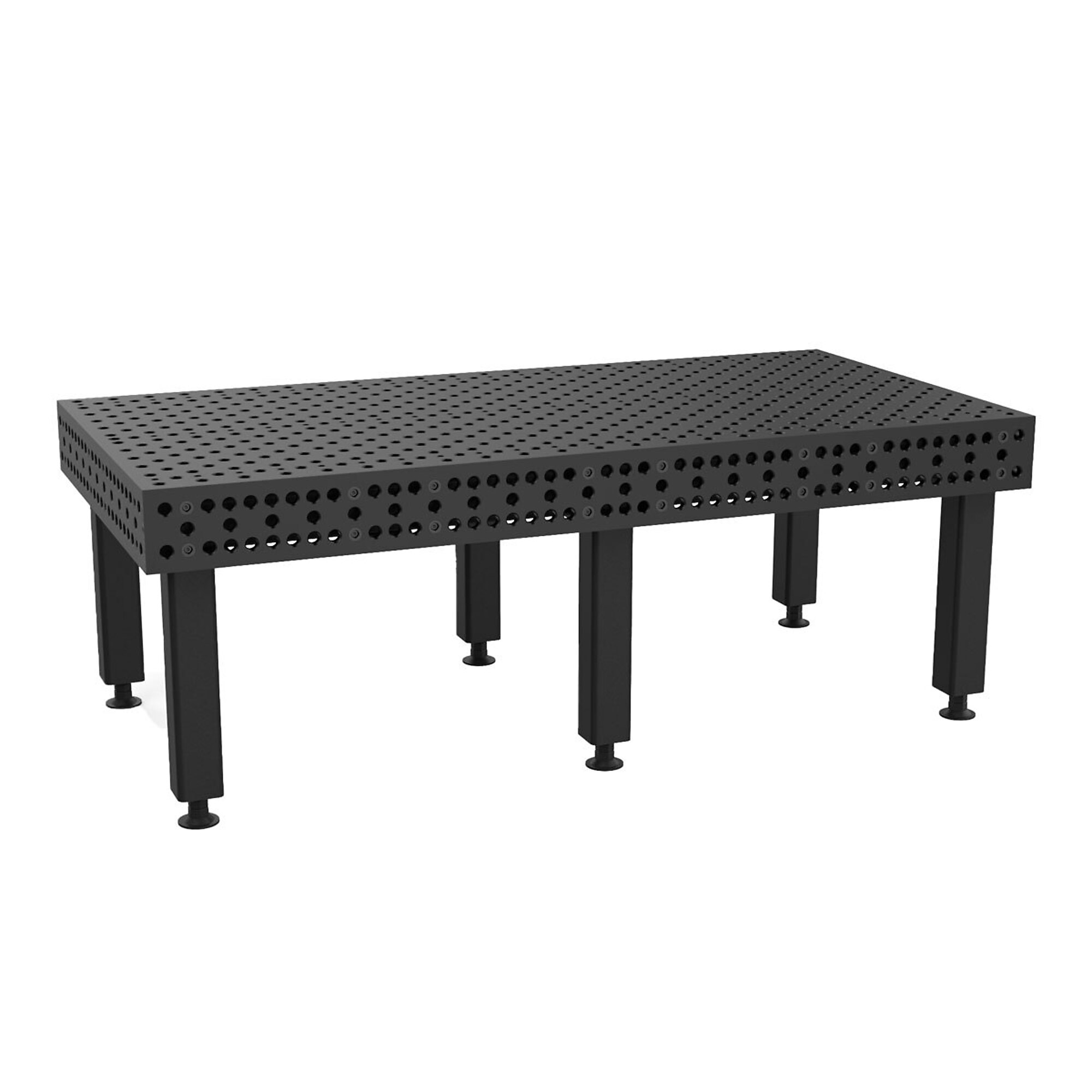 Strong Hand Tools Welding Table, Capacity 6000lb.,  94in. x 47in., Model# T28-2412XQ-A1
